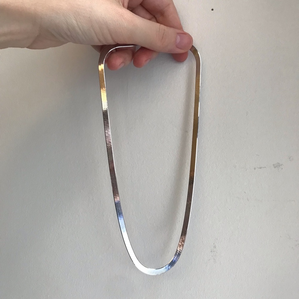 Sterling silver necklace 18”